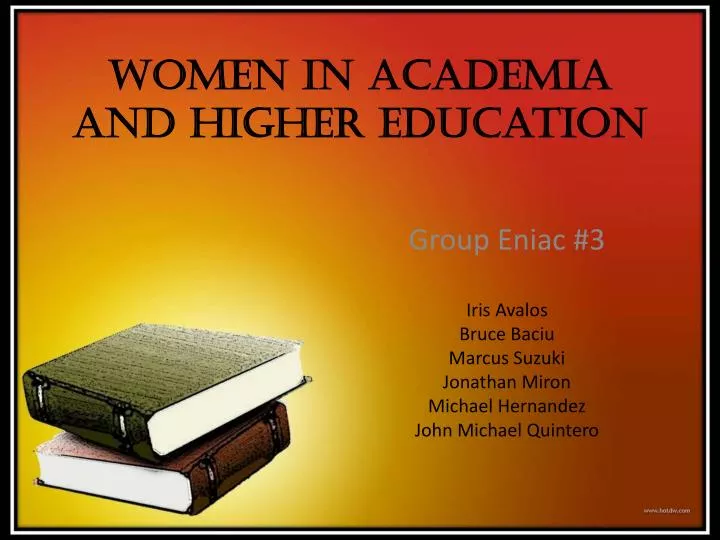 women in academia and higher education