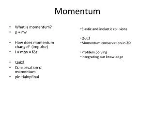 Momentum