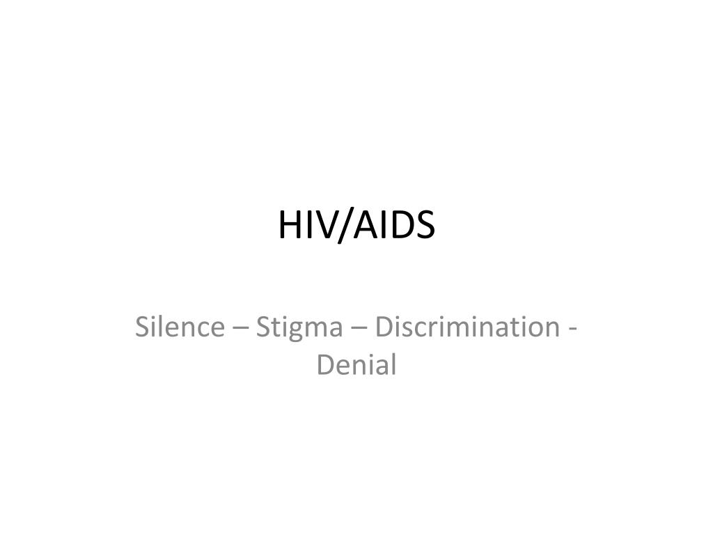 PPT - HIV/AIDS PowerPoint Presentation, free download - ID:3065301