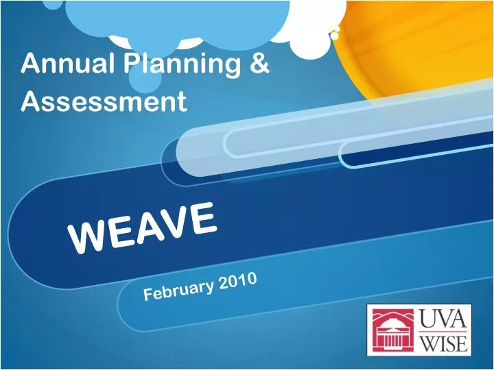 annual planning assessment
