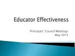 Enhancing Educator Effectiveness: Updates on Non-Teaching Professionals Evaluation Framework - slide 1