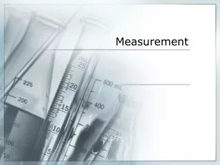 measurement