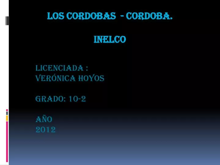 licenciada ver nica hoyos grado 10 2 a o 2012