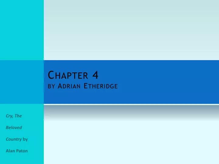chapter 4 by adrian etheridge