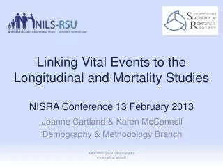 Linking Vital Events to the Longitudinal and Mortality Studies