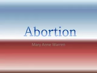 Abortion