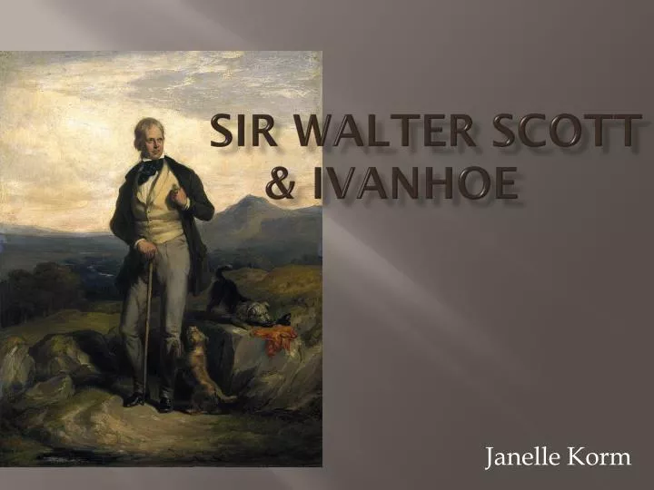 sir walter scott ivanhoe