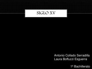 siglo xv