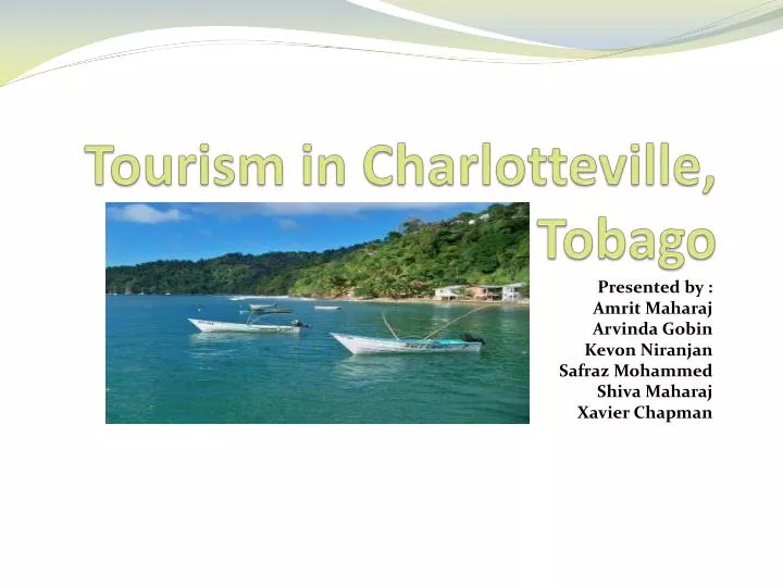 tourism in charlotteville tobago