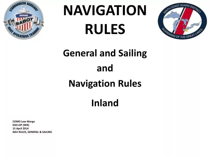 navigation rules
