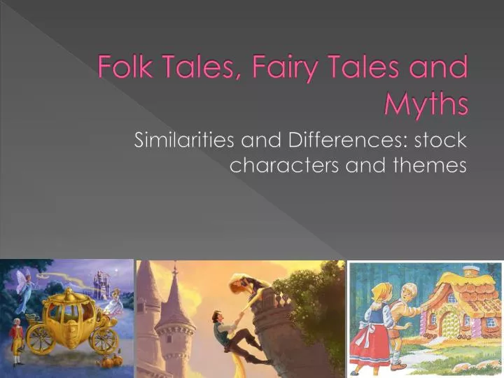 folk tales fairy tales and myths
