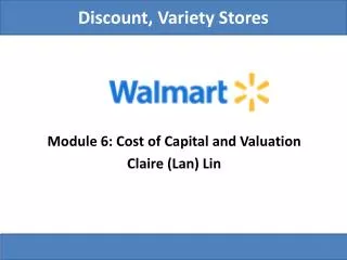 Discount, Variety Stores