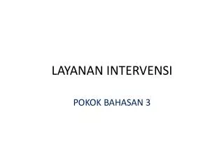 layanan intervensi