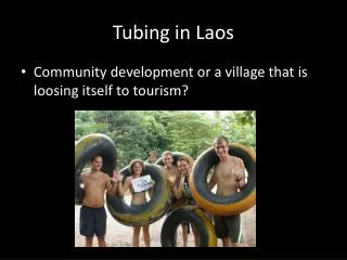 Tubing in Laos