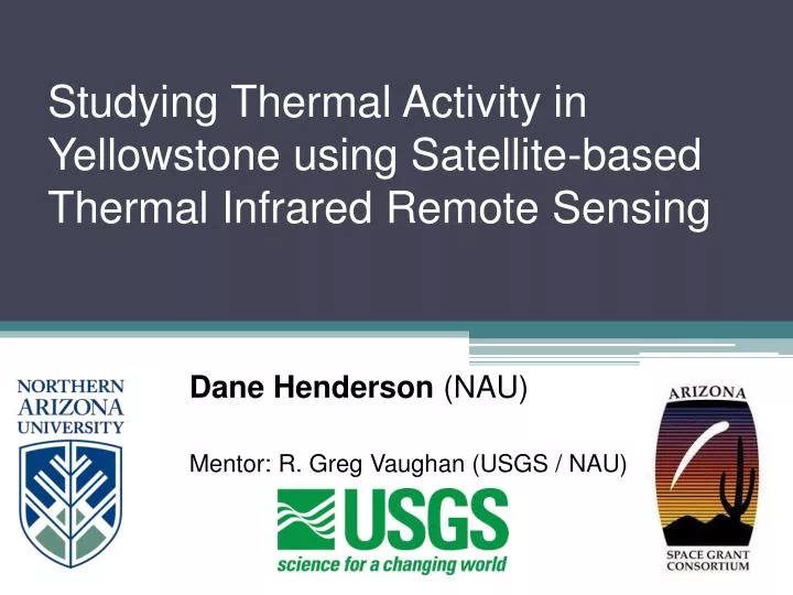 studying thermal activity in yellowstone using satellite based thermal infrared remote sensing