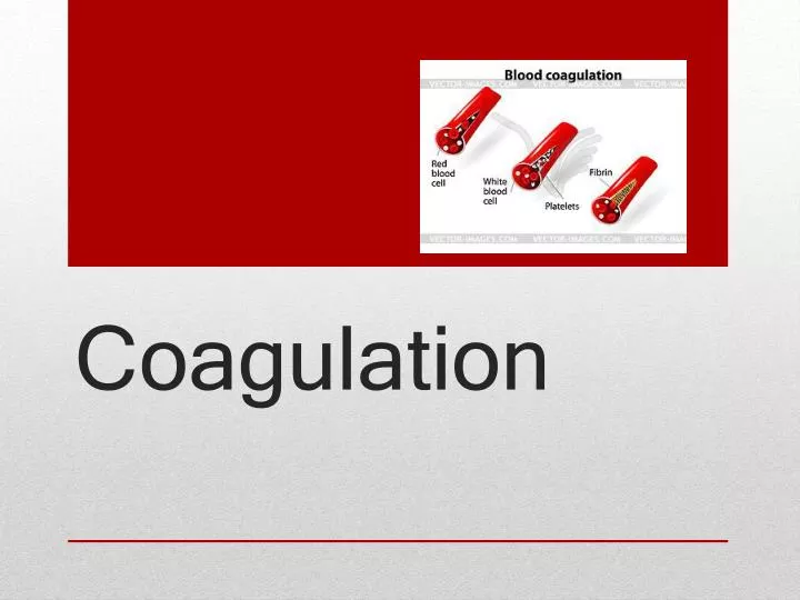 coagulation