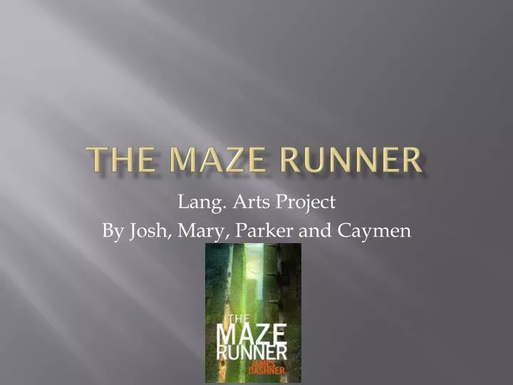 the maze runner