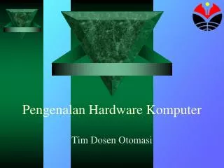 pengenalan hardware komputer