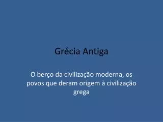 gr cia antiga