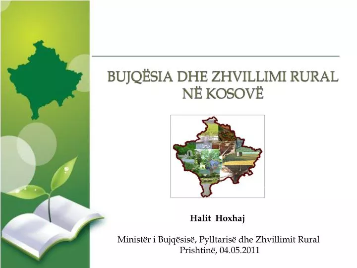 bujq sia dhe zhvillimi rural n kosov