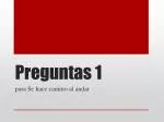 Preguntas 1 - slide 1