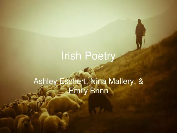 irish poetry