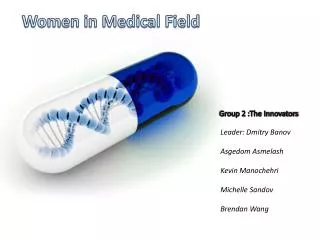 Women in Medical Field