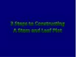 Constructing a Stem-and-Leaf Plot for Cardiogram Data Analysis - slide 1