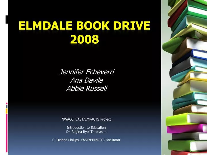 elmdale book drive 2008