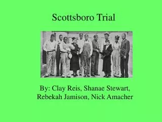 Scottsboro Trial