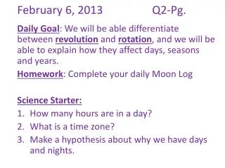 February 6 , 2013			Q2-Pg.