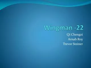 Wingman -22