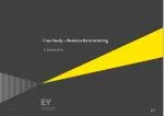 Case Study – Business Restructuring 11 October 2013 - slide 1