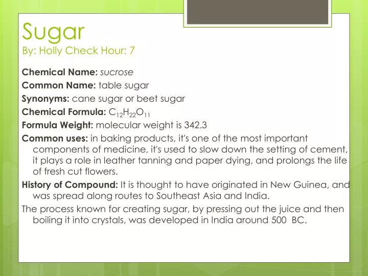 sugar by holly check hour 7