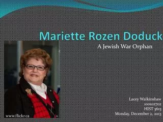 Mariette Rozen Doduck