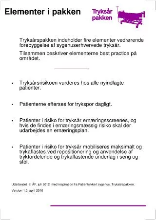 elementer i pakken