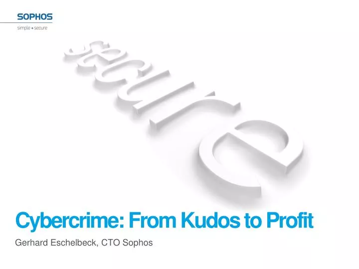 cybercrime from kudos to profit
