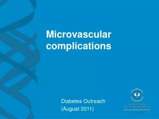 Microvascular complications