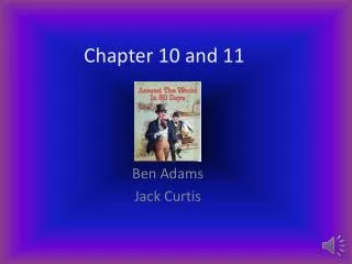 Chapter 10 and 11