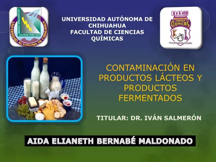 contaminaci n en productos l cteos y productos fermentados