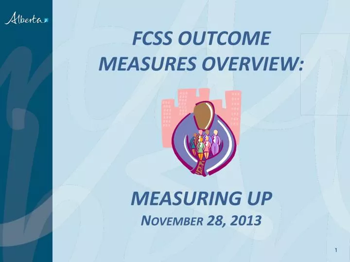 fcss outcome measures overview