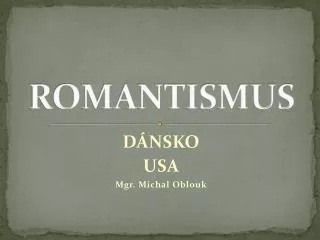 romantismus