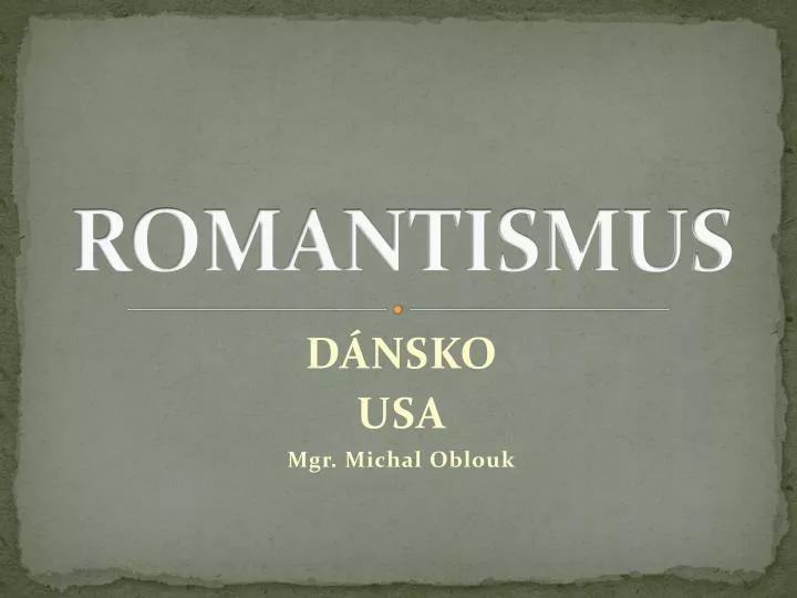 romantismus