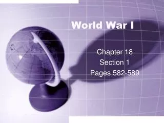 world war i