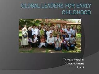 Global Leaders for Early Childhood