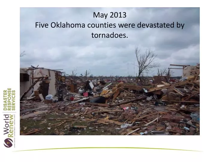may 2013 five oklahoma counties were devastated by tornadoes