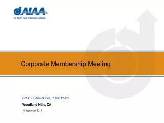 Corporate Membership Meeting