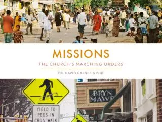 The Holy Spirit and Missions