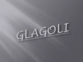 glagoli