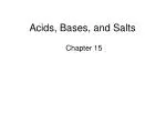 Acids, Bases , and Salts - slide 1
